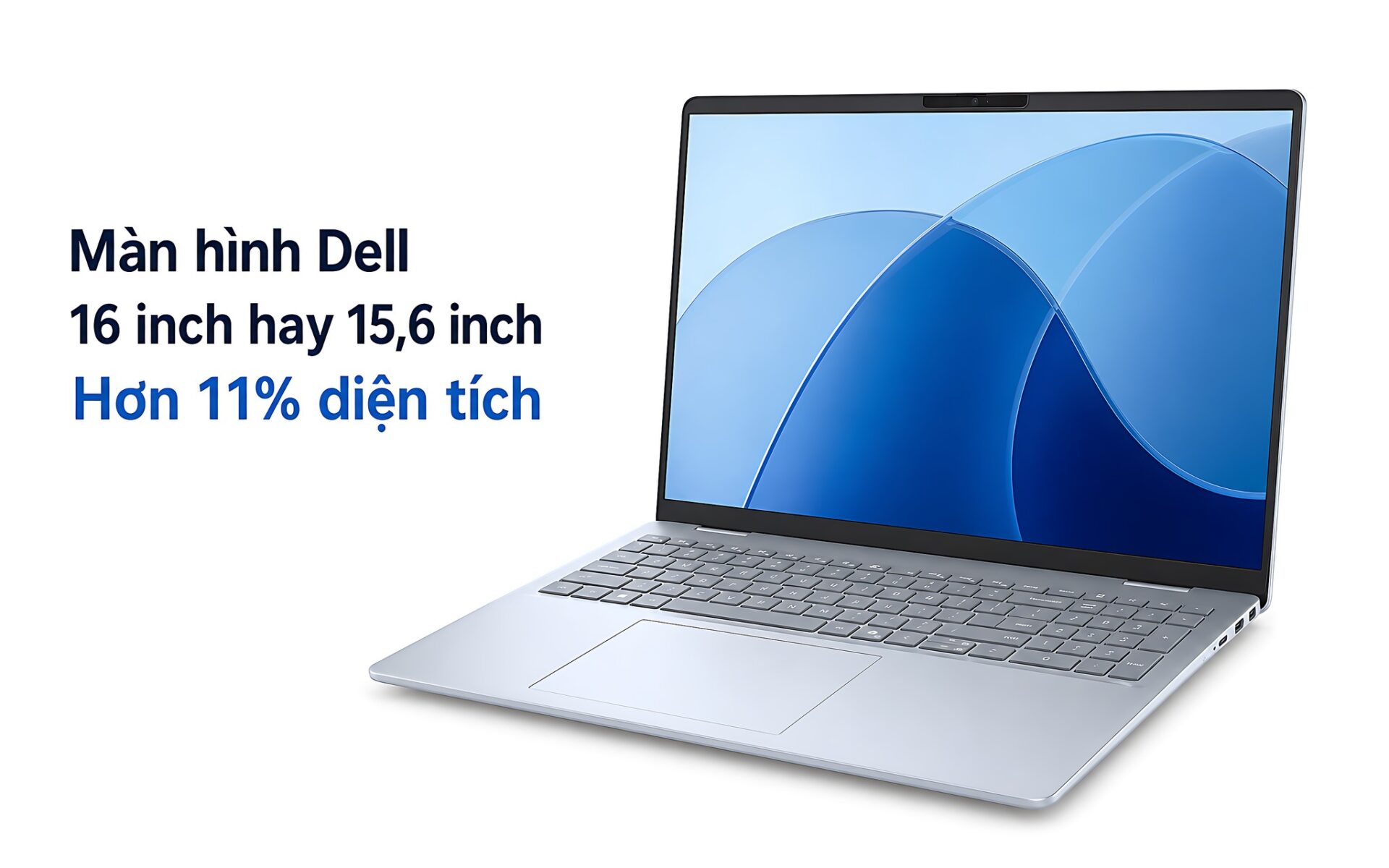 Màn Hình Dell 16 Inch: Vì Sao Diện Tích Hơn 15,6 Inch Tới 11%?