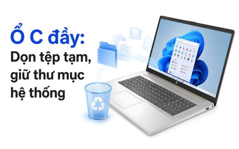 Ổ C Đầy Cần Xóa Những Gì Để Không Mất Dữ Liệu Hệ Thống