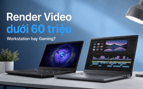 Dùng Laptop Để Render Video Tầm Giá Dưới 60Tr, Nên Chọn Laptop Workstation Hay Gaming?