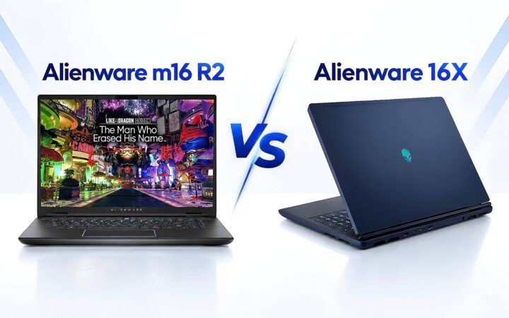 So sánh Alienware m16 R2 với 16X Aurora: RTX 4070 hay RTX 5060?