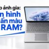 Laptop Cho Nhiếp Ảnh Gia Nên Chọn Màn Hình Chuẩn Màu Hay Dung Lượng Ram?
