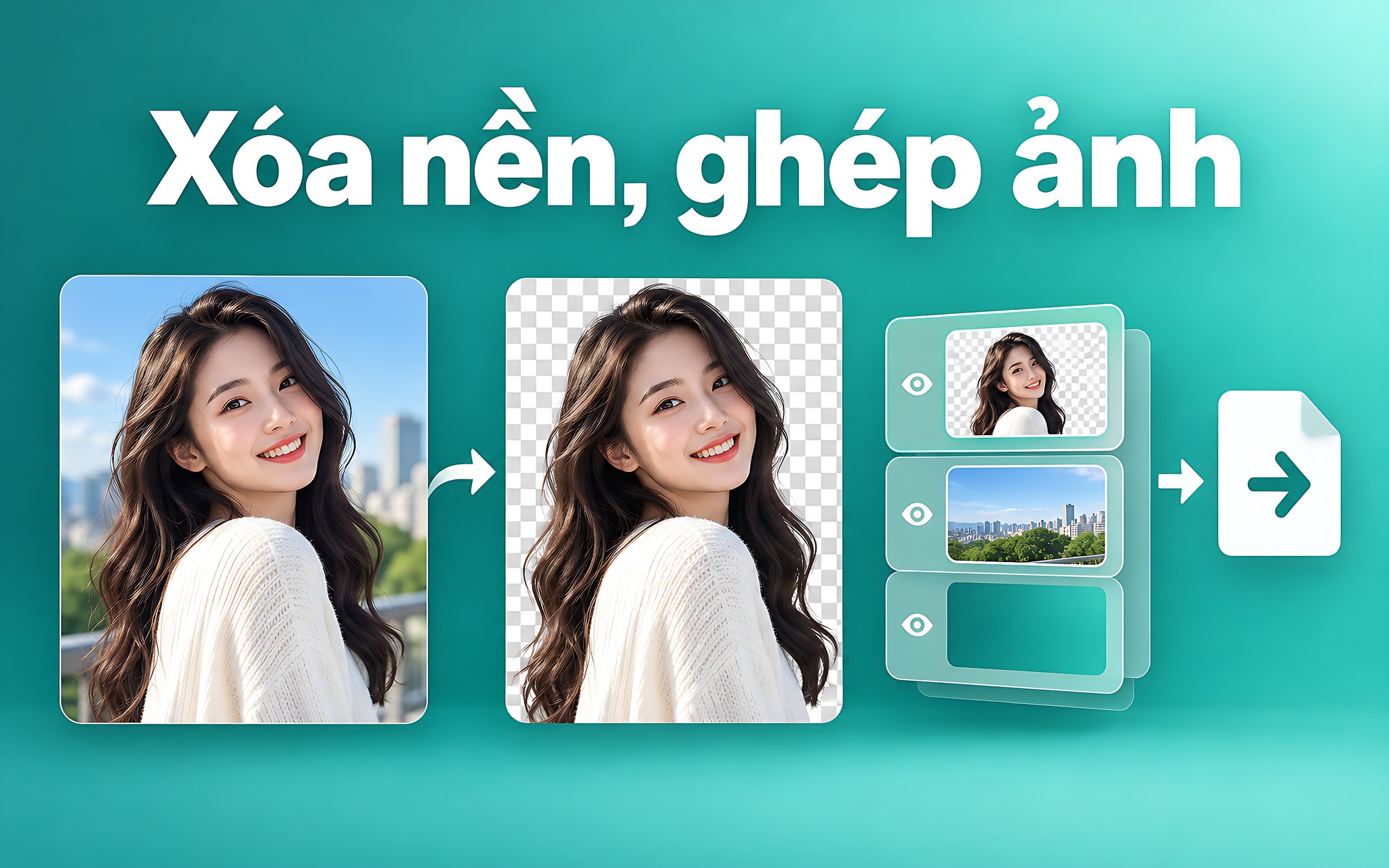 Xóa Nền, Ghép Ảnh Xóa Nền Ghép Ảnh Và Xuất File Psd