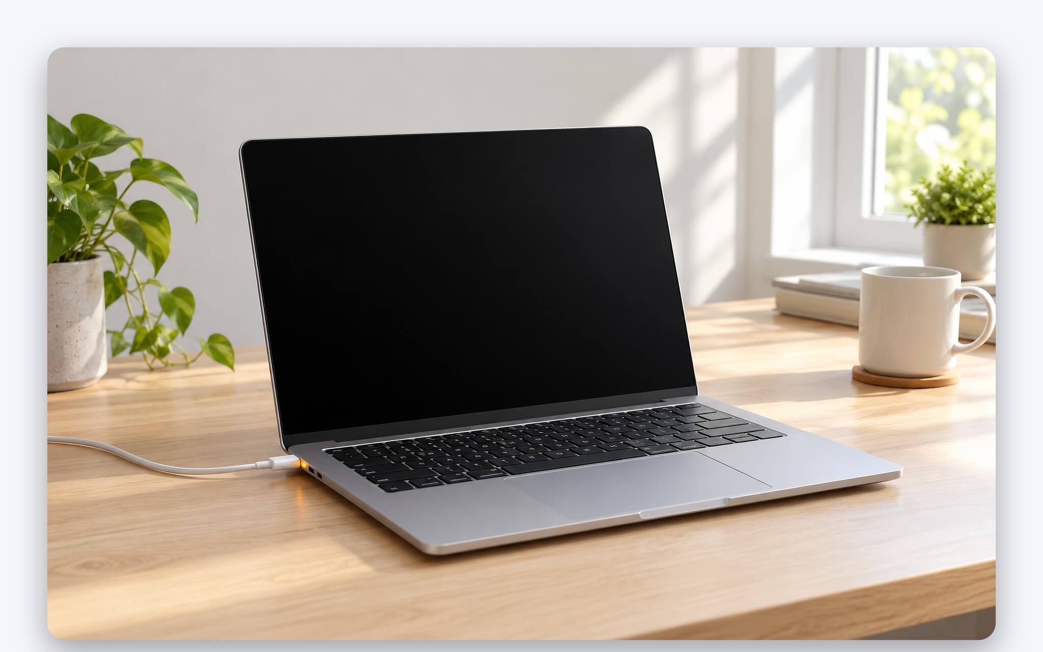 Phân biệt laptop không lên nguồn với laptop có điện nhưng màn hình tối
