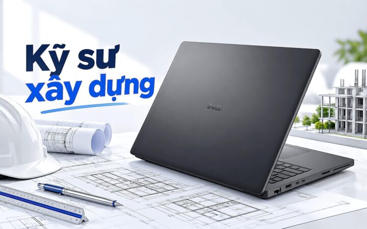 Laptop kỹ sư xây dựng - Chọn cấu hình cho ETABS, Civil 3D và Tekla