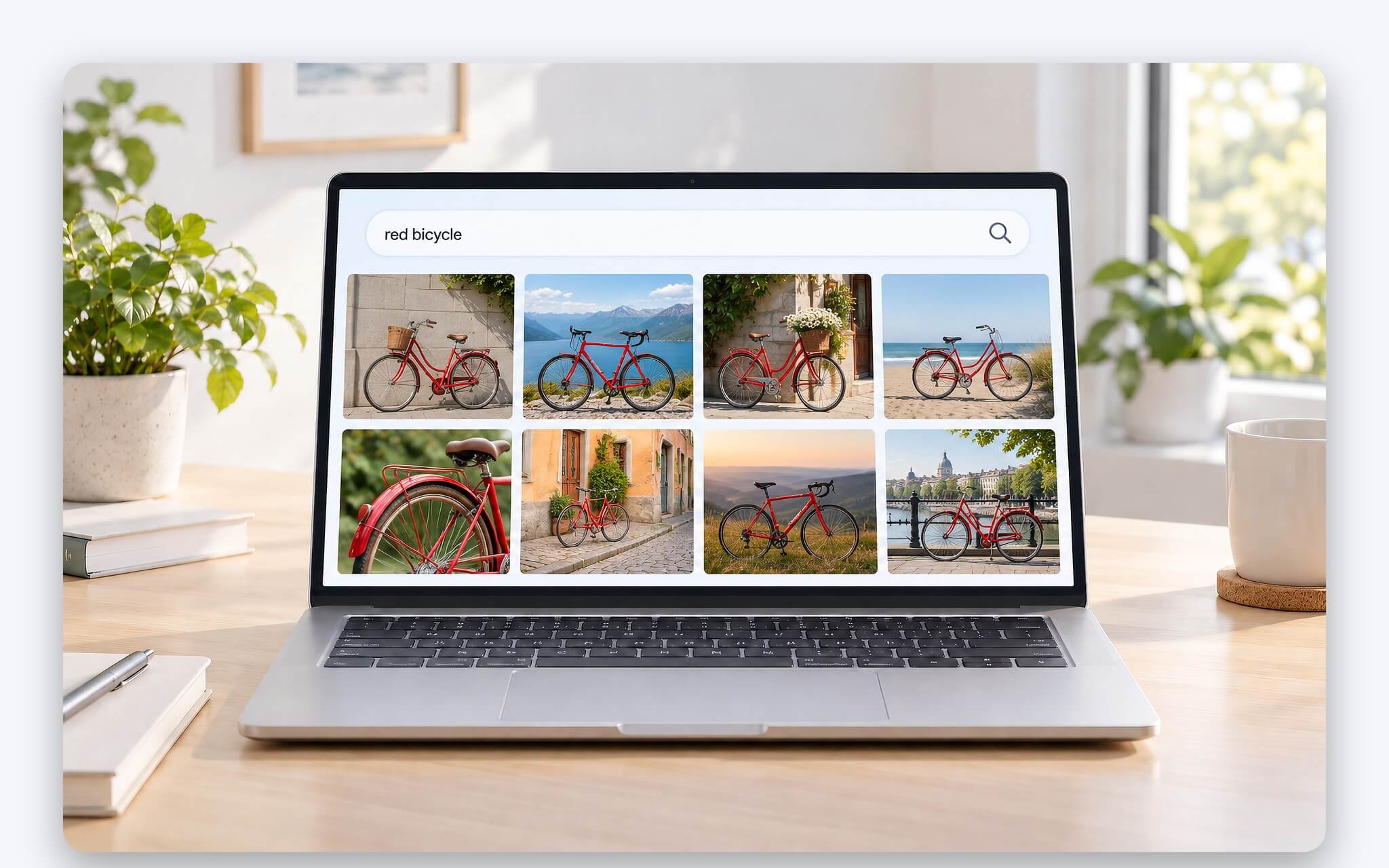 Tìm ảnh và tài liệu trong File Explorer bằng mô tả tự nhiên trên laptop