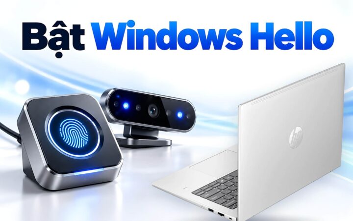 Windows Hello trên laptop - Cách bật đăng nhập khuôn mặt, vân tay và sửa lỗi